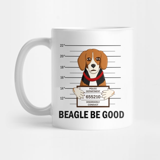 Beagle Be Good by Slap Cat Designs